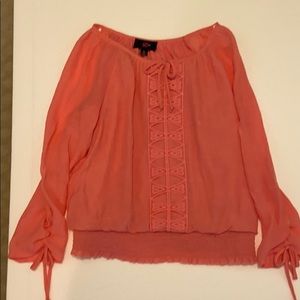 Girls dressy blouse IZ Byer XL 16